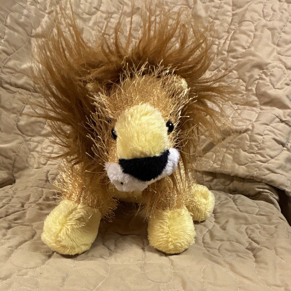 GANZ Webkinz Lion Plush Stuffed Animal no code